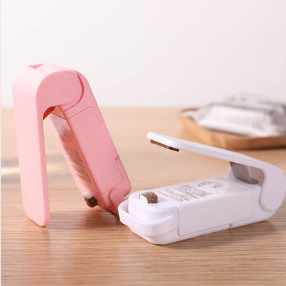 Portable Mini Heat Sealer | Keep Snacks Fresh & Airtight