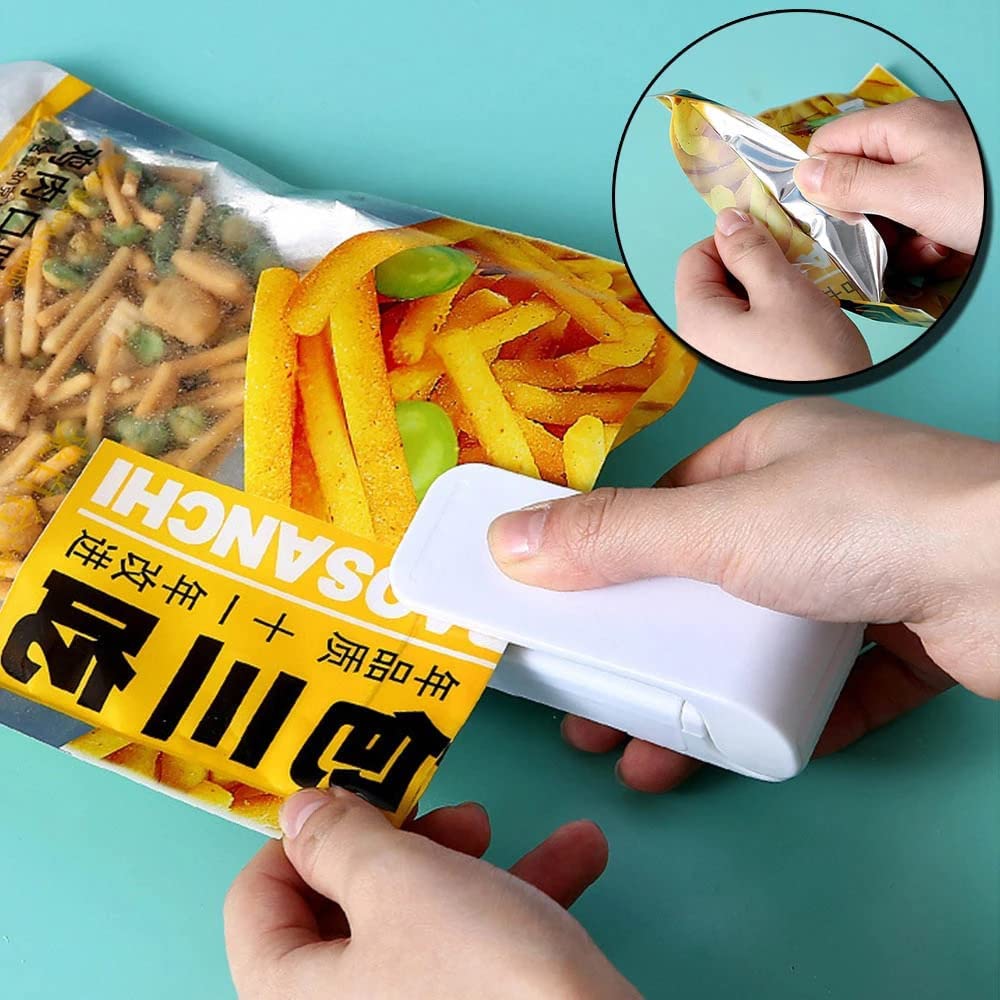 Portable Mini Heat Sealer | Keep Snacks Fresh & Airtight