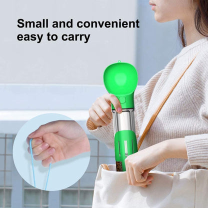 Smart Portable Dog Water Bottle | All-in-One Travel Gadget