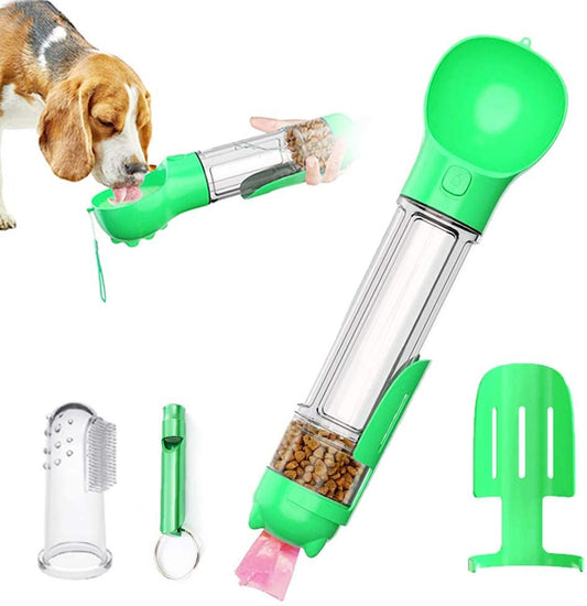 Smart Portable Dog Water Bottle | All-in-One Travel Gadget