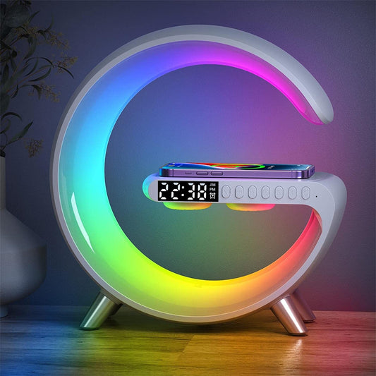 Smart Charger Lamp | Aesthetic Wireless Charging Desk Light