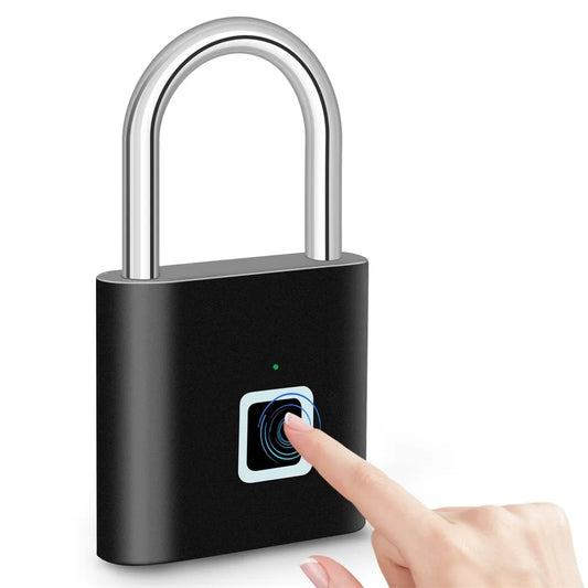 Smart Fingerprint Padlock | Keyless Security for Gym & Home