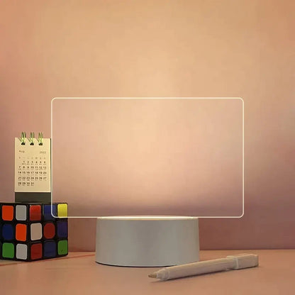 LED Note Board | Aesthetic Glowing Memo Board for Desk