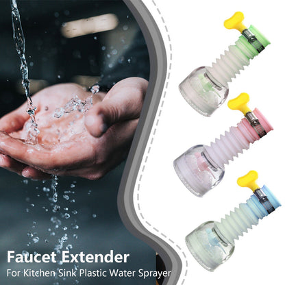 360-Rotation Kitchen Sink Faucet Extender